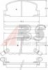 TOYOT 0446512370 Brake Pad Set, disc brake
